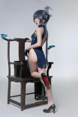 矢量鱼《蔚蓝档案 妃咲》主题写真：24张全套美图