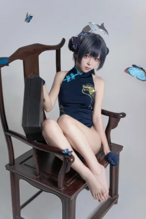 矢量鱼《蔚蓝档案 妃咲》主题写真：24张全套美图