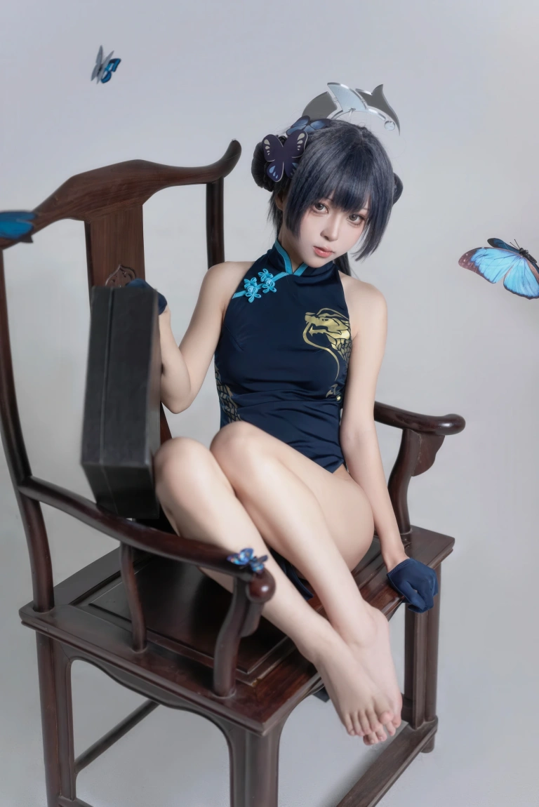 矢量鱼《蔚蓝档案 妃咲》主题写真：24张全套美图