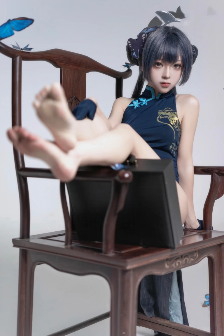 矢量鱼《蔚蓝档案 妃咲》主题写真：24张全套美图