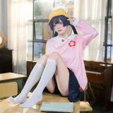 九柒喵《蔚蓝档案 妃咲幼稚园》主题写真：25张全套美图
