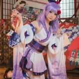 焖焖碳《独角兽和服》主题写真：30张全套美图