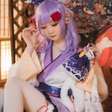焖焖碳《独角兽和服》主题写真：30张全套美图