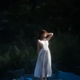 清青琴玖《静花照水》主题写真：37张全套美图