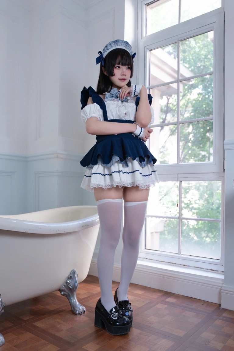 清水凪《全心全意，为您献上最真挚的服务》主题写真：68张全套美图
