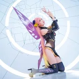 瓜希酱《LUKA 赛车》主题写真：22张全套美图