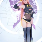 瓜希酱《LUKA 赛车》主题写真：22张全套美图