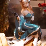 芋圆侑子《原神 希娜小姐》主题写真：15张全套美图
