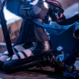 桜桃喵《斯卡蒂》主题写真：16张全套美图