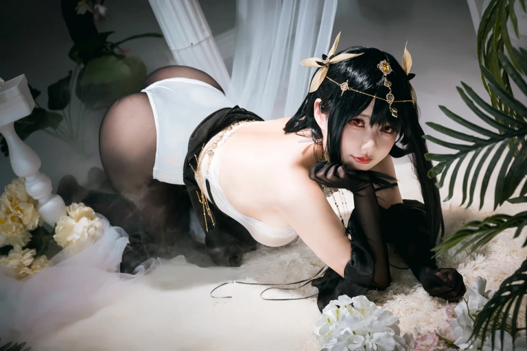 是一只熊仔《镇海 潋滟水色》主题写真：40张全套美图