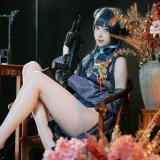 宮本桜《蔚蓝档案 妃咲》主题写真：42张全套美图