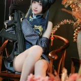 宮本桜《蔚蓝档案 妃咲》主题写真：42张全套美图