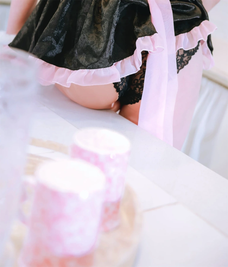 恩田直幸《猫耳黑粉女仆》主题写真：45张全套美图