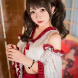 花铃《小巫女》主题写真：85张全套美图
