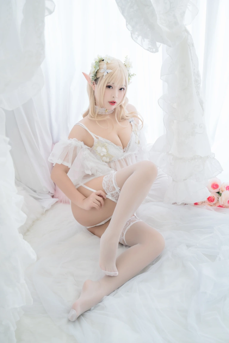 白烨《花精灵》主题写真：92张全套美图，含17个视频