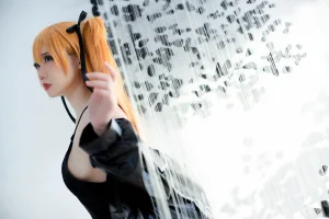 焖焖碳《EVA 明日香》主题写真：29张全套美图