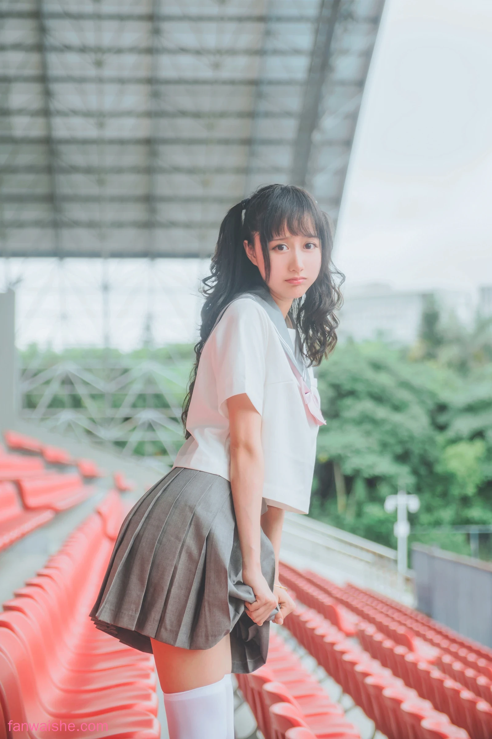 木棉棉 木棉棉 NO.025 - 灰色JK制服