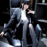 九柒喵《蔚蓝档案 调月莉音OL》主题写真：64张全套美图