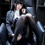 九柒喵《蔚蓝档案 调月莉音OL》主题写真：64张全套美图