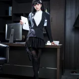 九柒喵《蔚蓝档案 调月莉音OL》主题写真：64张全套美图