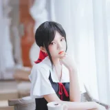 桜桃喵《四宫辉夜》主题写真：10张全套美图
