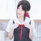 桜桃喵《四宫辉夜》主题写真：10张全套美图
