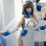 小仓千代《路易九世礼服》主题写真：20张全套美图