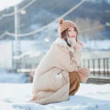 清青琴玖《情书》主题写真：21张全套美图