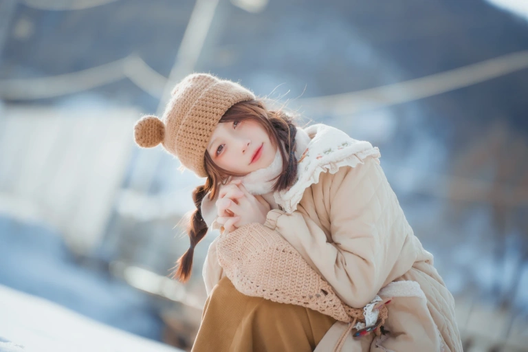 清青琴玖《情书》主题写真：21张全套美图