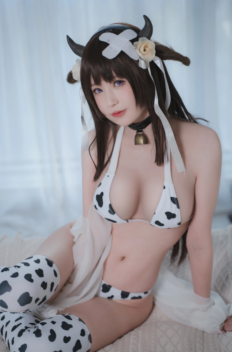 西园寺南歌《牛牛奶牛》主题写真：30张全套美图