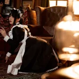 九言《女仆初体验》主题写真：66张全套美图