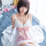 木棉棉《加藤惠cos（礼服+内衣）》主题写真：68张全套美图
