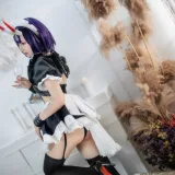 羽生三未《FGO 酒吞童子女仆》主题写真：20张全套美图