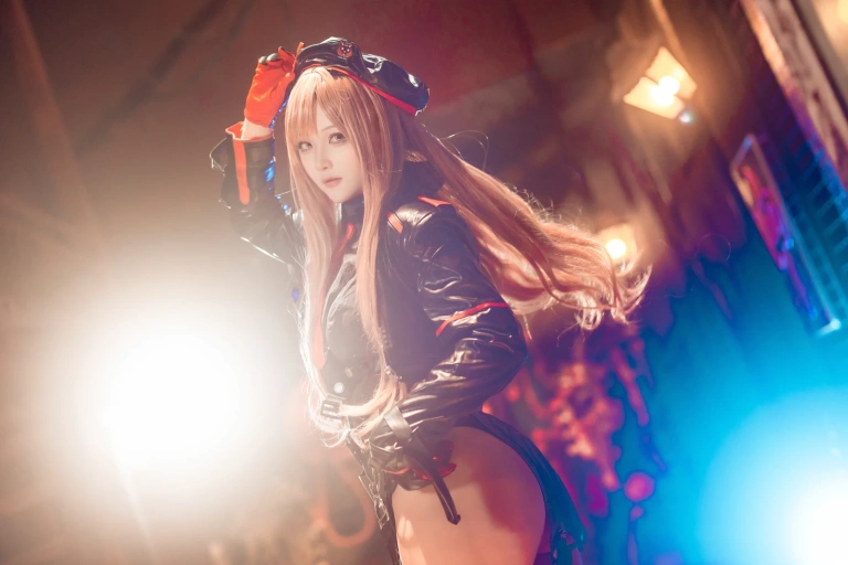 屿鱼《NIKKE 拉毗》主题写真：30张全套美图