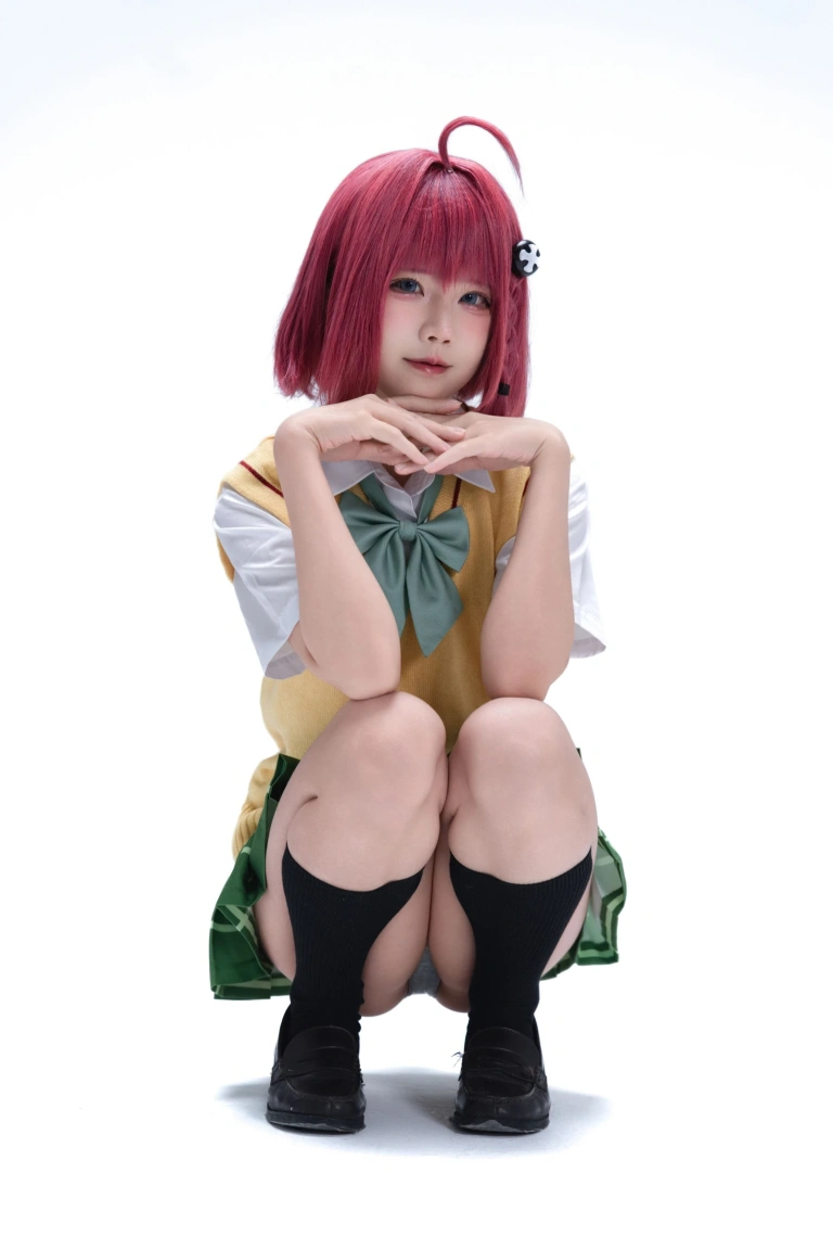 清水凪《To Love 黑咲芽亚jk》主题写真：58张全套美图