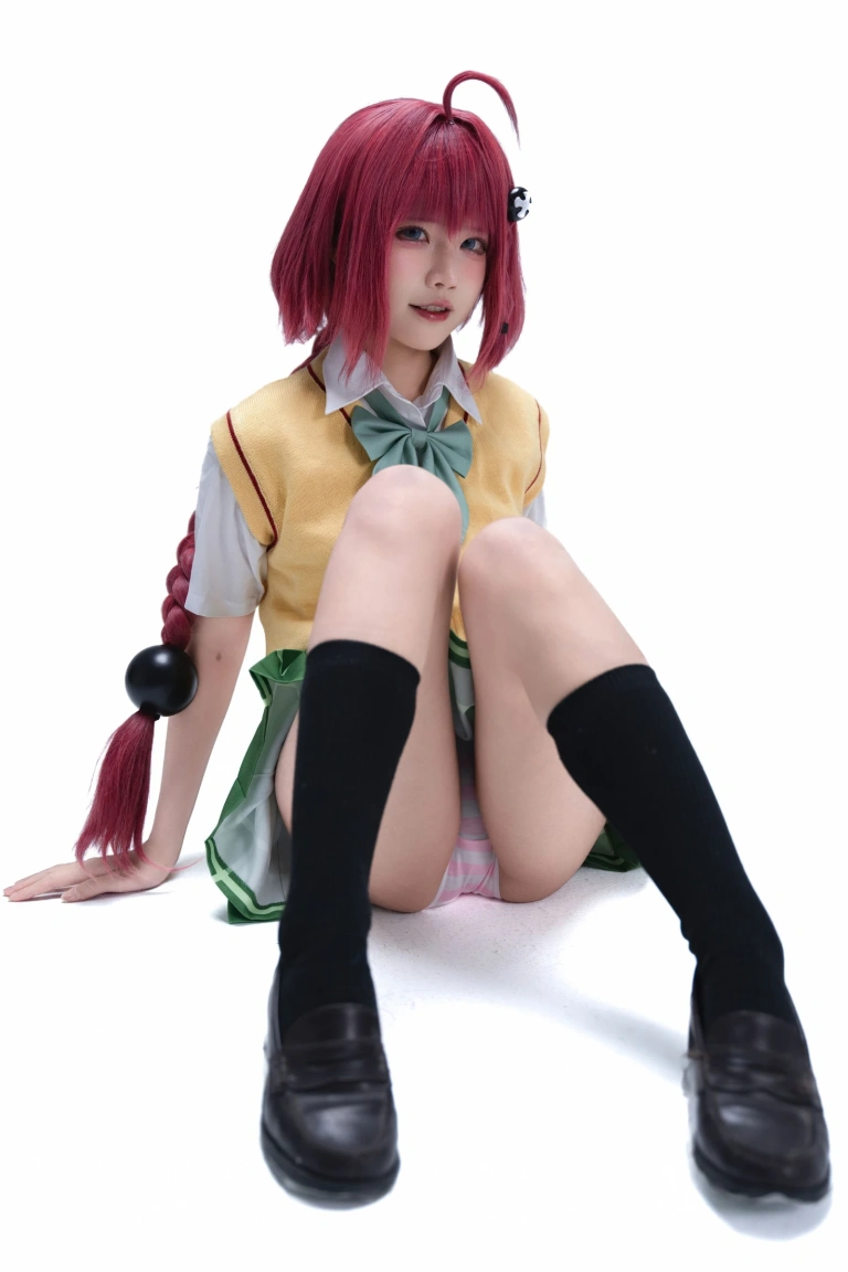 清水凪《To Love 黑咲芽亚jk》主题写真：58张全套美图