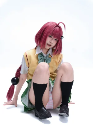 清水凪《To Love 黑咲芽亚jk》主题写真：58张全套美图