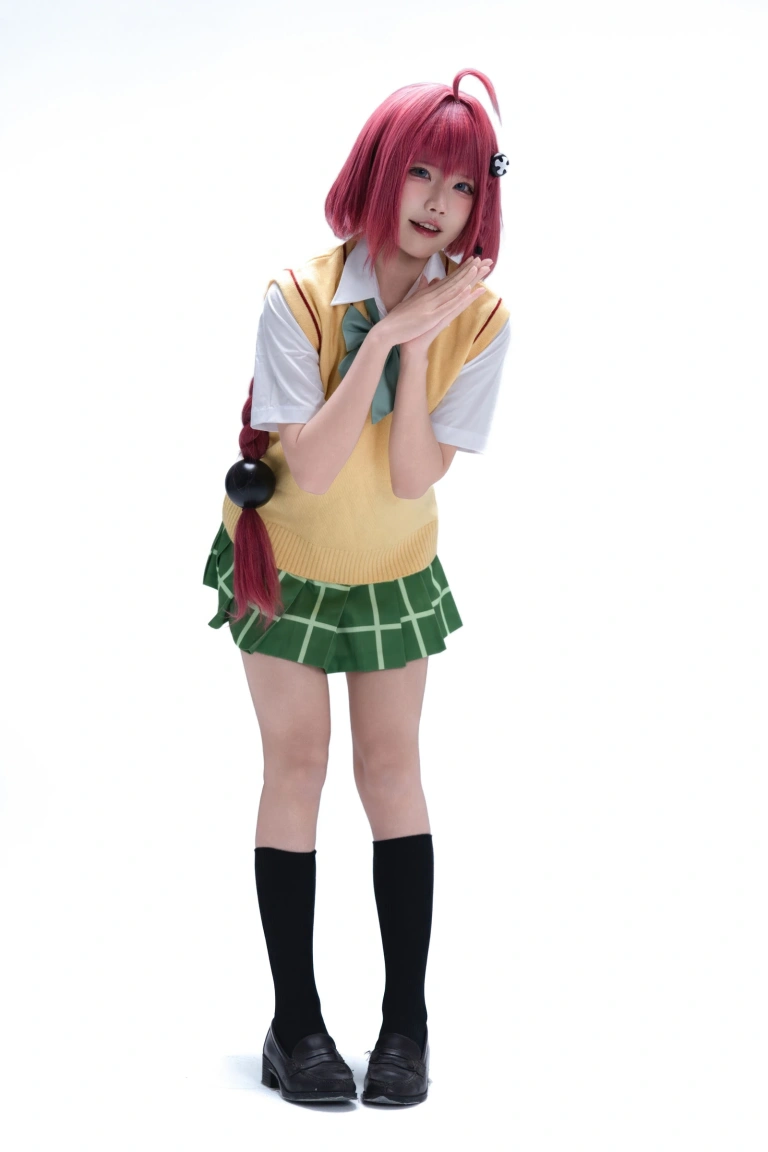 清水凪《To Love 黑咲芽亚jk》主题写真：58张全套美图