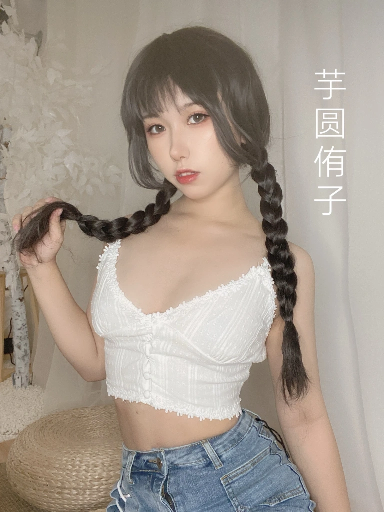 芋圆侑子《茶艺小姐》主题写真：115张全套美图