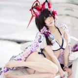 九柒喵《蔚蓝档案 狐坂若藻泳装》主题写真：23张全套美图