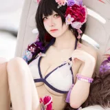 九柒喵《蔚蓝档案 狐坂若藻泳装》主题写真：23张全套美图