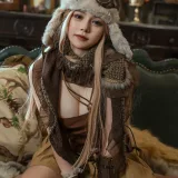 七月喵子《幻想兽娘集月食 波克塔耶子》主题写真：25张全套美图