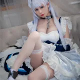 西园寺南歌《女仆本 贝尔法斯特》主题写真：35张全套美图