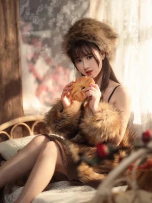 羽生三未《冬之恋歌》主题写真：37张全套美图