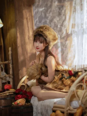 羽生三未《冬之恋歌》主题写真：37张全套美图