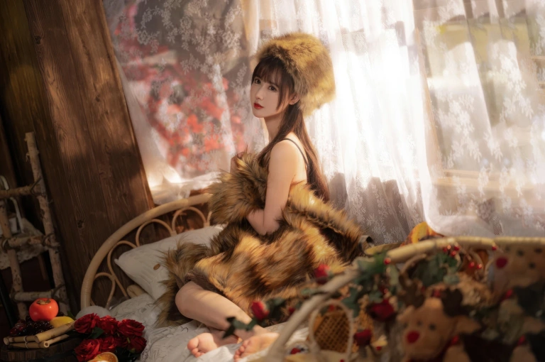 羽生三未《冬之恋歌》主题写真：37张全套美图