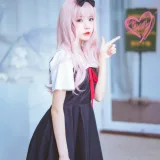 桜桃喵《藤原千花》主题写真：48张全套美图
