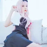 桜桃喵《藤原千花》主题写真：48张全套美图