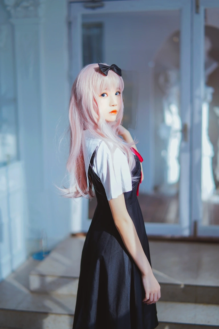 桜桃喵《藤原千花》主题写真：48张全套美图