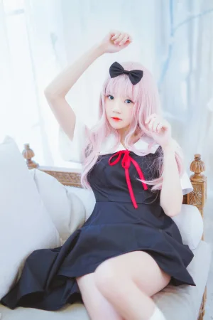桜桃喵《藤原千花》主题写真：48张全套美图